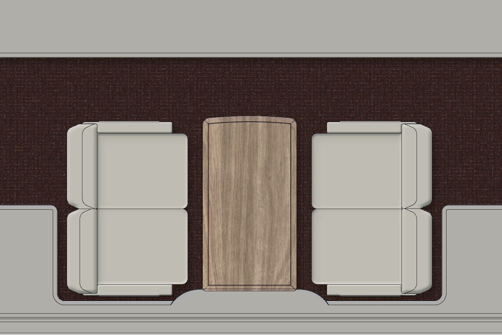 Emperor's Grid 5/16" Rendering in Aircraft